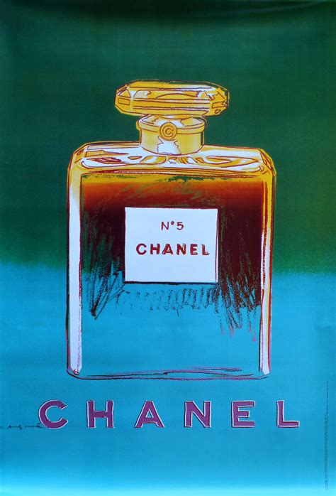 andy Warhol Chanel no 5